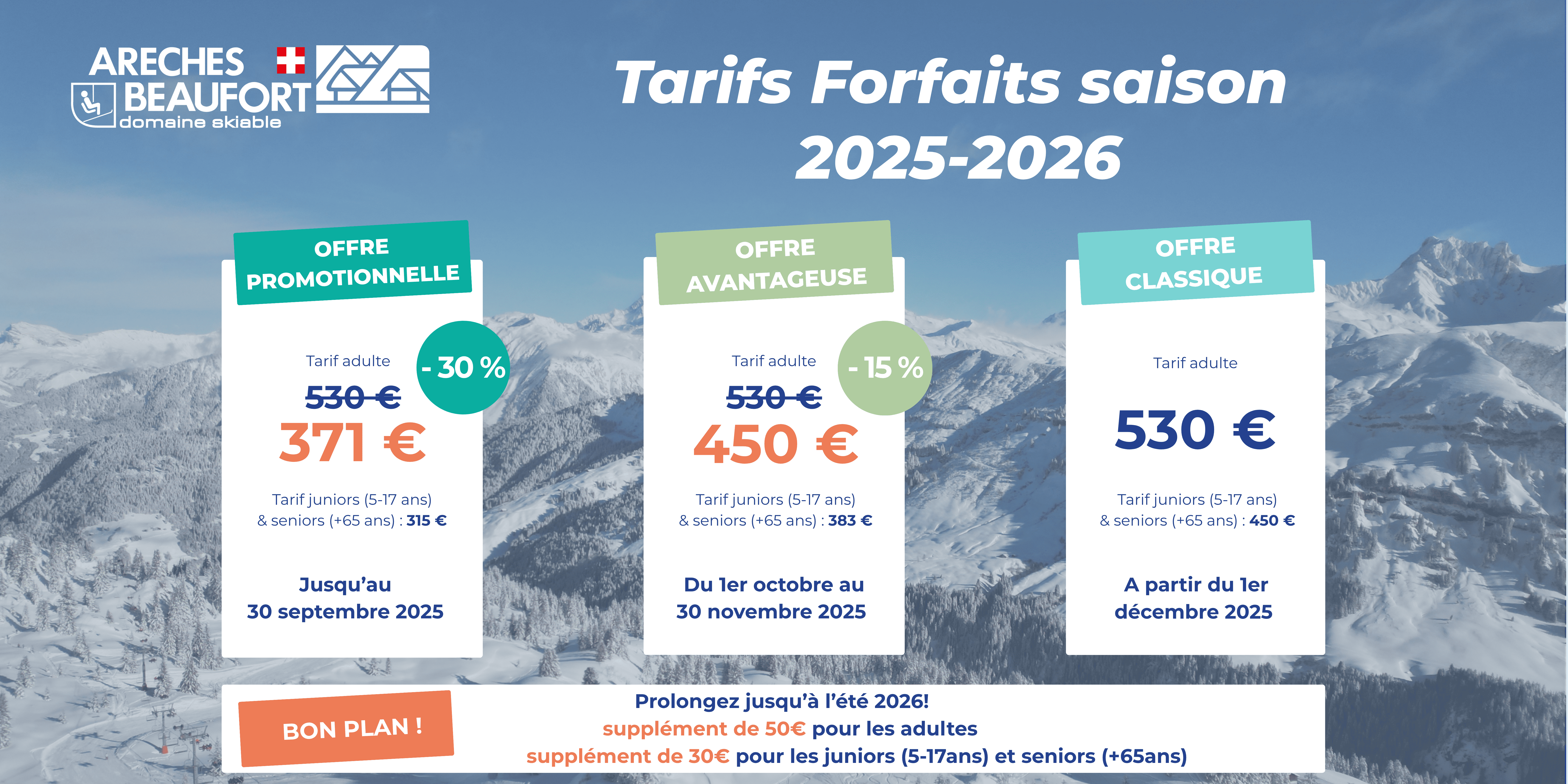 FORFAIT SAISON 25/26
